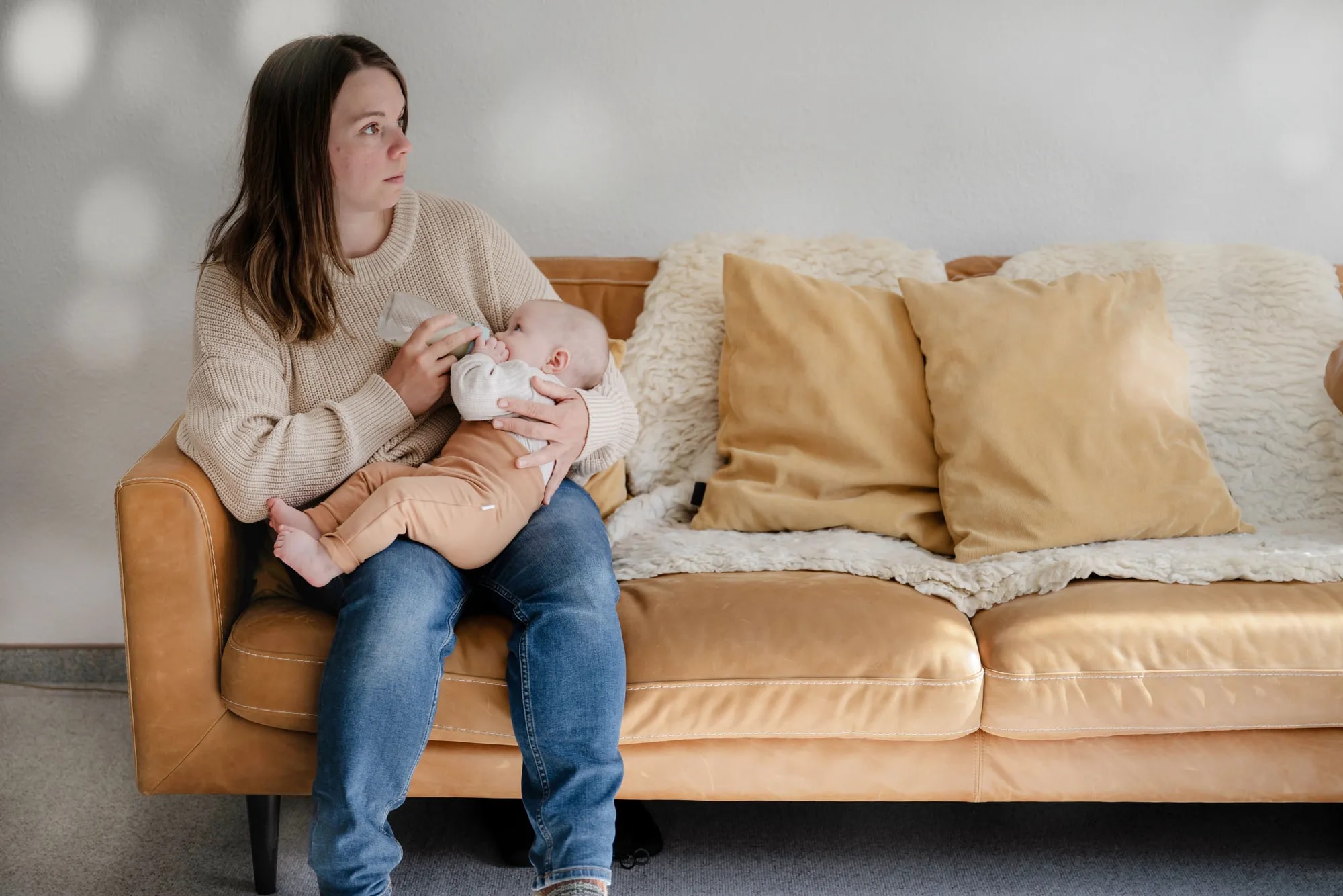 Disturbing thoughts after childbirth are shocking - hence the importance of understanding, open words, and timely help.